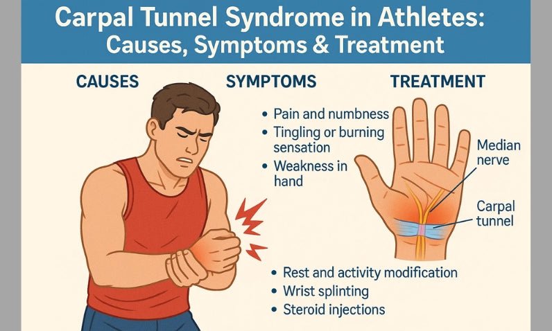 Carpal Tunnel Syndrome in Athletes: Causes, Symptoms &amp; Treatment