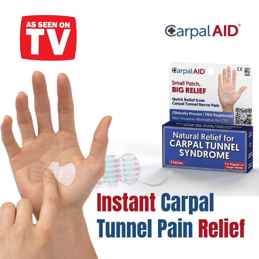 5-pack Carpal AID® Patch - Carpal AID®