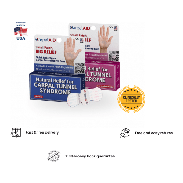 5-pack Carpal AID® Patch - Carpal AID®